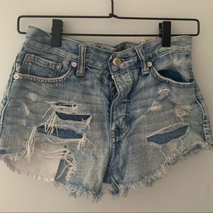 jean shorts